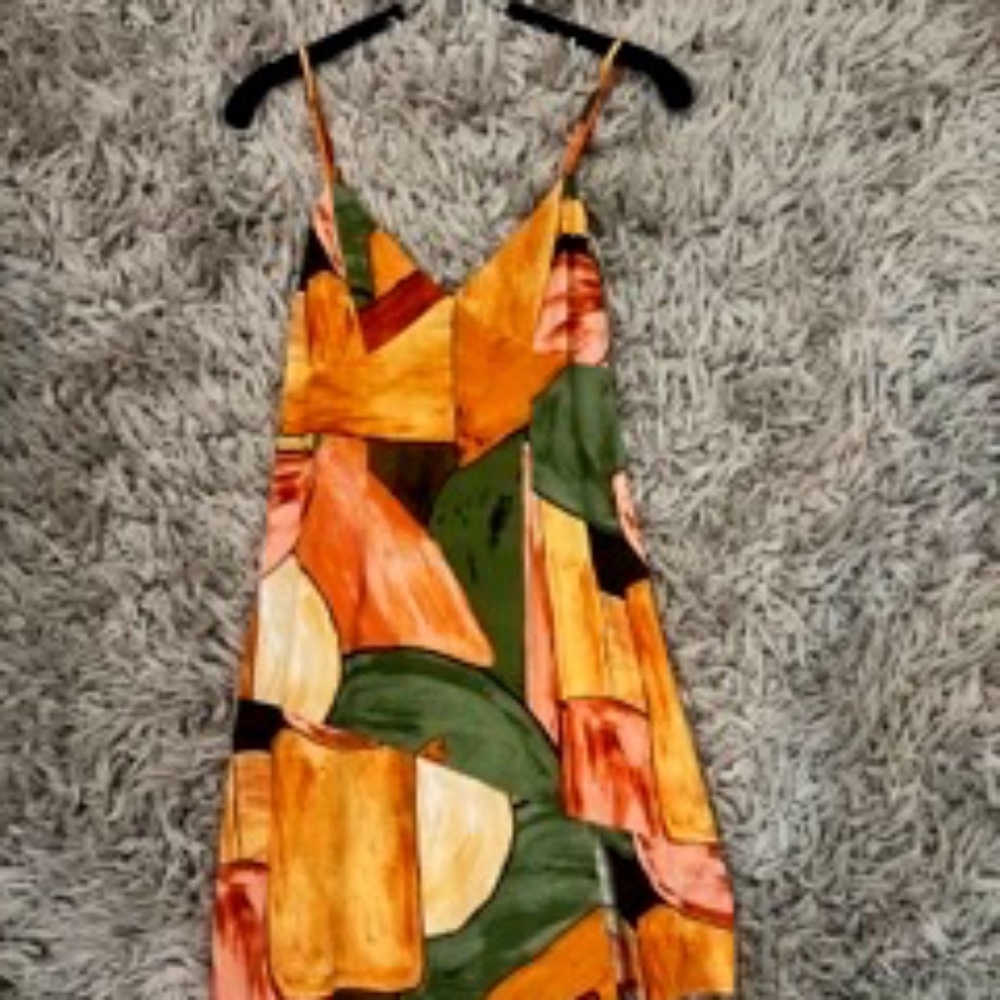 Forever 21 Abstract Print Dress
